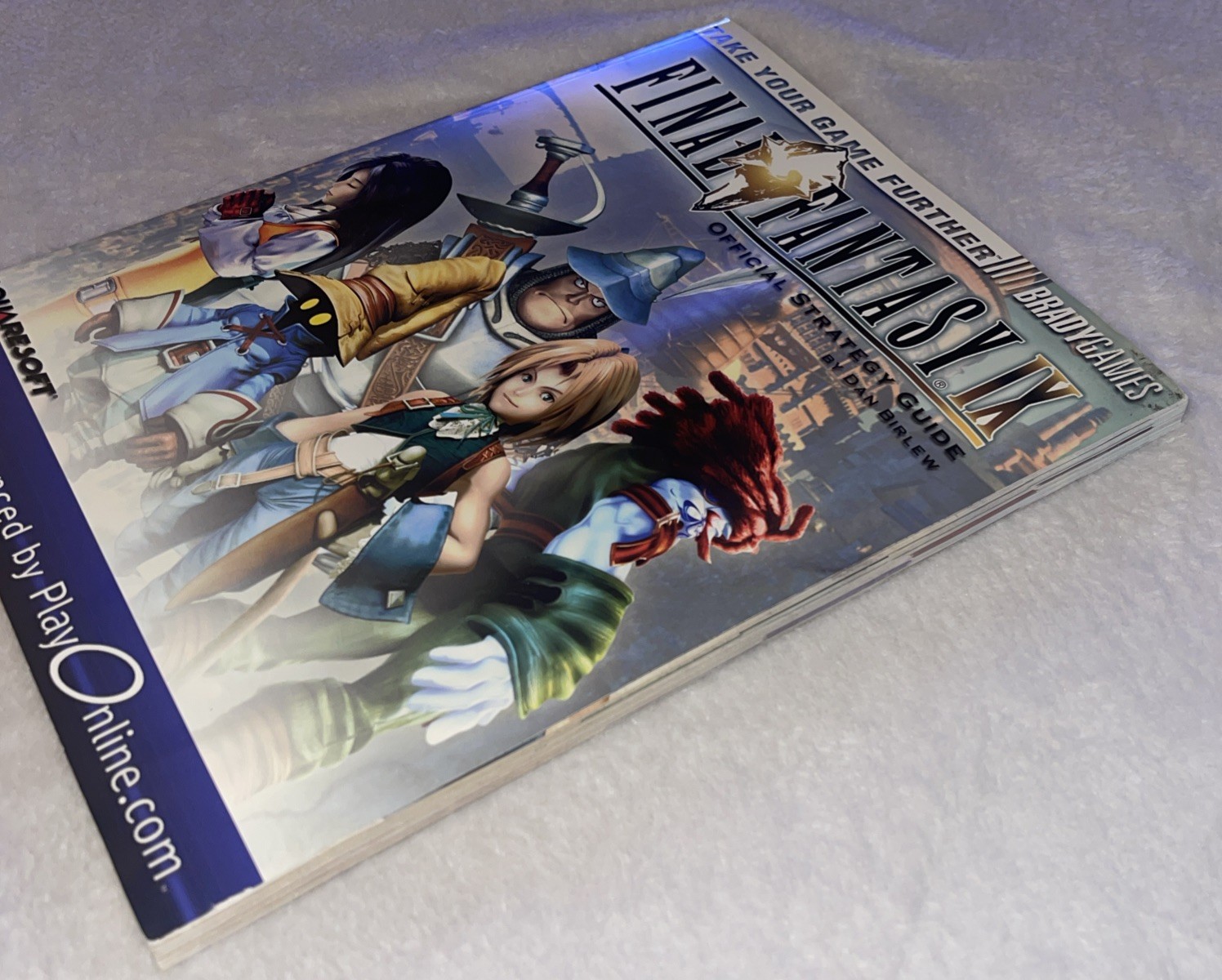Final Fantasy IX Official Strategy Guide [2000] Brady Games Wavy Pages