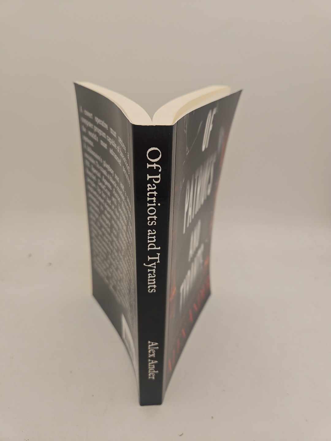Of Patriots And Tyrants Trade Paperback Alex Ander Book 8 Like New Condition P4