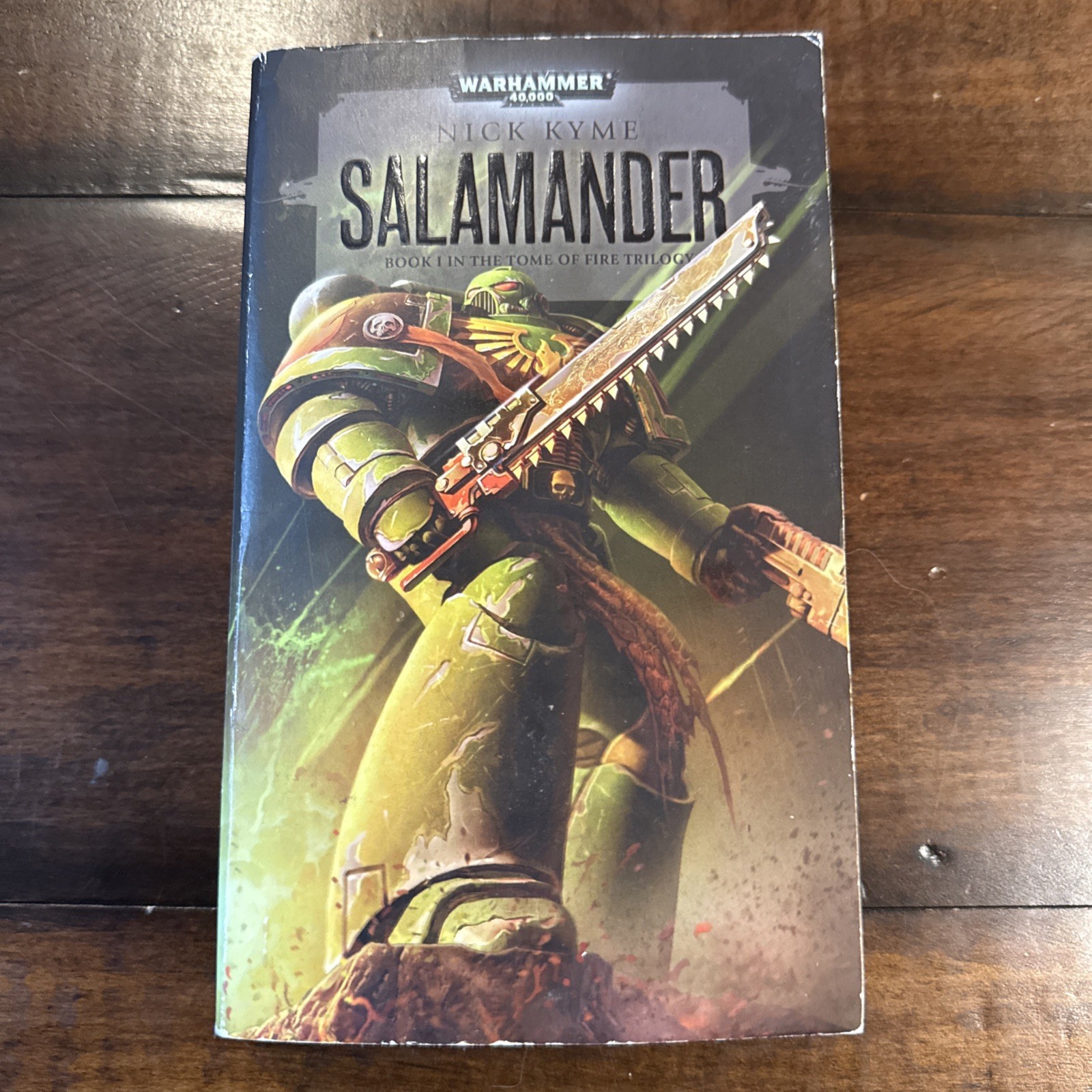 Salamander : Tome of Fire Trilogy Book #1 Warhammer 40,000 40k By Nick Kyme