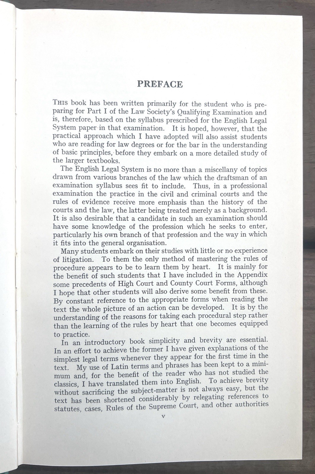 The English Legal System G. R. Rudd 1962 History Profession Procedure Evidence