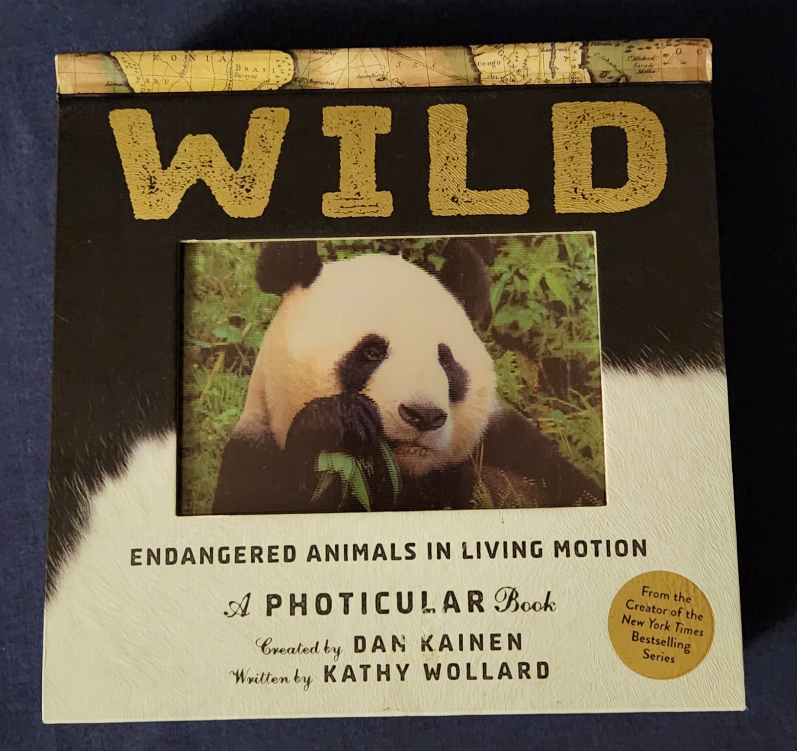 Set of 4 Dan Kainen Photicular Books Jungle Wild Ocean Outback Motion Rare