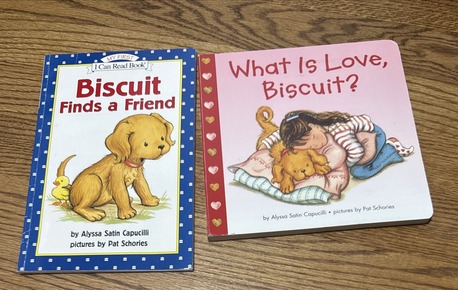 Lot Of 2; Biscuit Finds A Friend; What Is Love, Biscuit