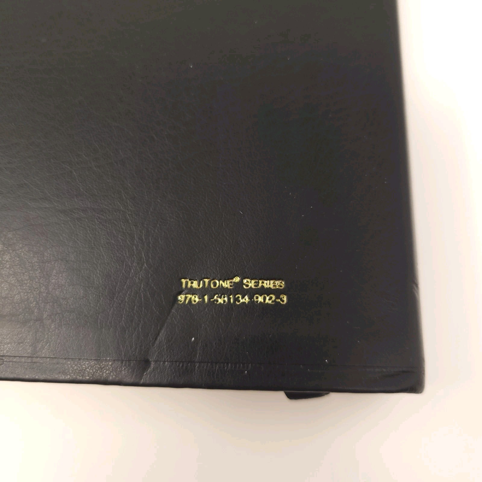 ESV Wide Margin Reference Bible (Black) ESV Bibles by Crossway TruTone Cover