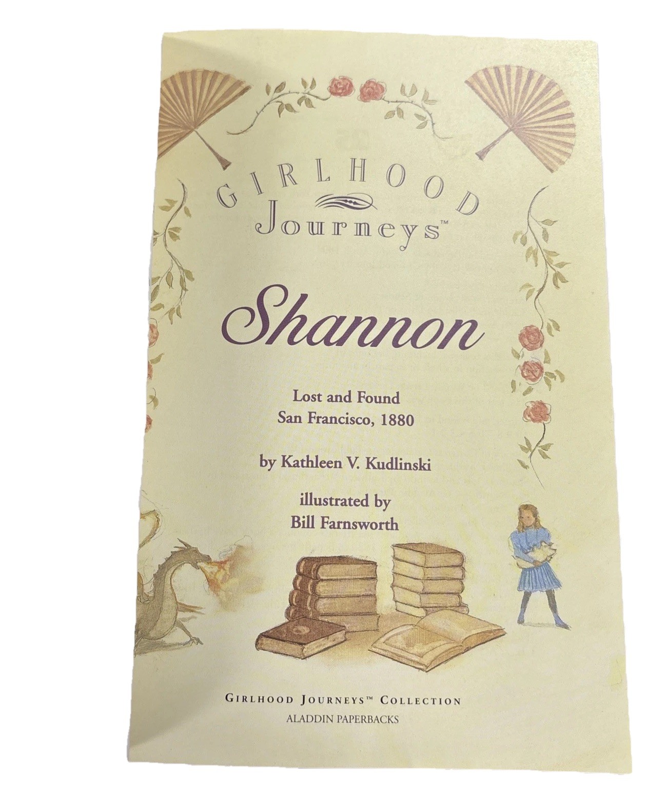 Girlhood Journeys Ser: Shannon: Lost And Found San Francisco 1880 PB Aladdin