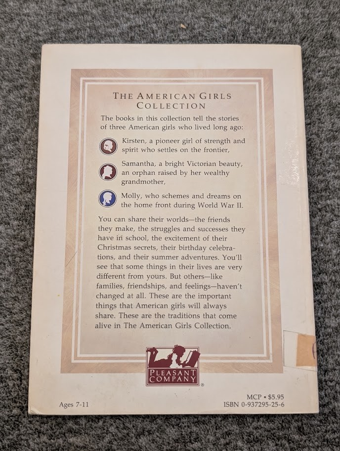 Vintage American Girl Molly Books Lot of 4 Pleasant Company Paperbacks