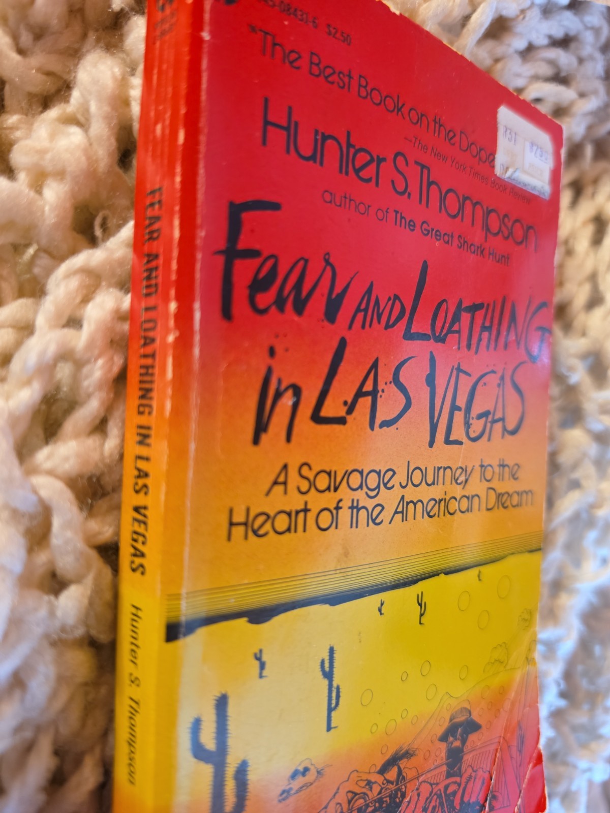 Fear & Loathing In Las Vegas Hunter S Thompson 1971 Popular Library Edition Book