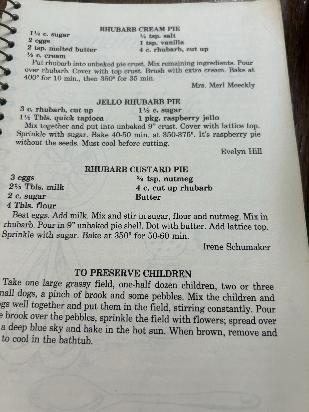 Britton, South Dakota, Cetennial Cookbook, 1884-1984, 271 Pages, Soft Cover