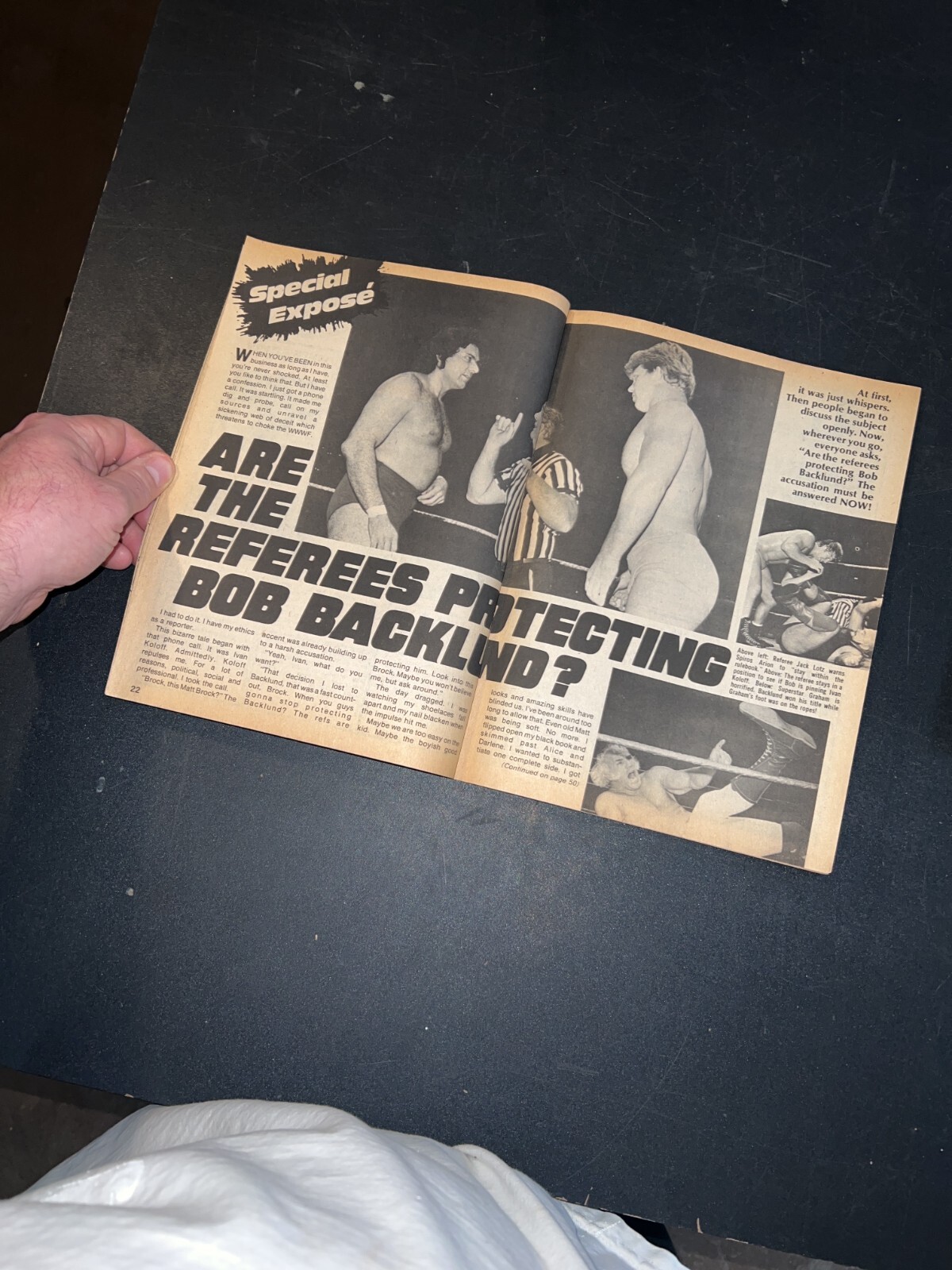 Inside Wrestling Magazine January 1979 Dusty Rhodes Cover NWA WWF WCCW Mid South