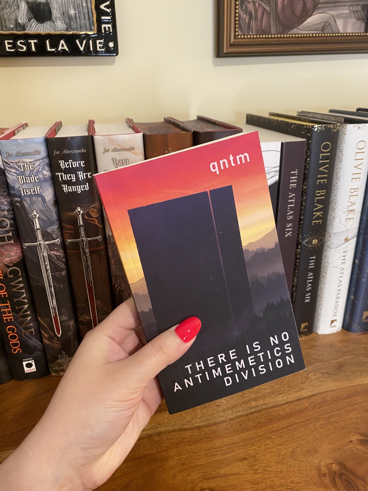 “There Is No Antimemetics Division” by qntm (Original Paperback) [OOP — Rare!]