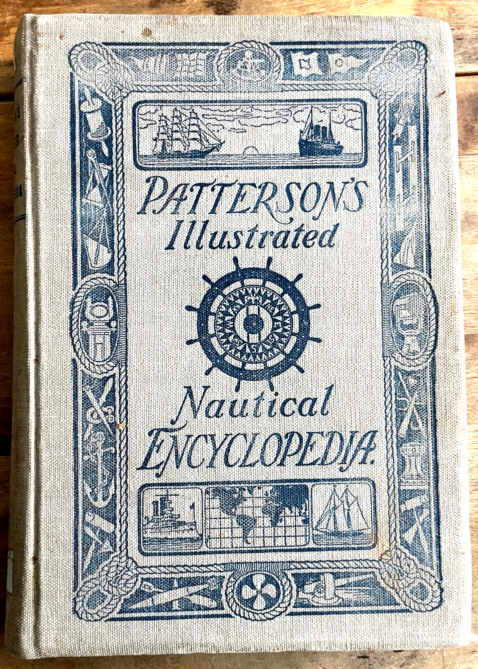 Patterson’s Nautical Encyclopedia by Capt. Howard Patterson, 1901. weapons incl.