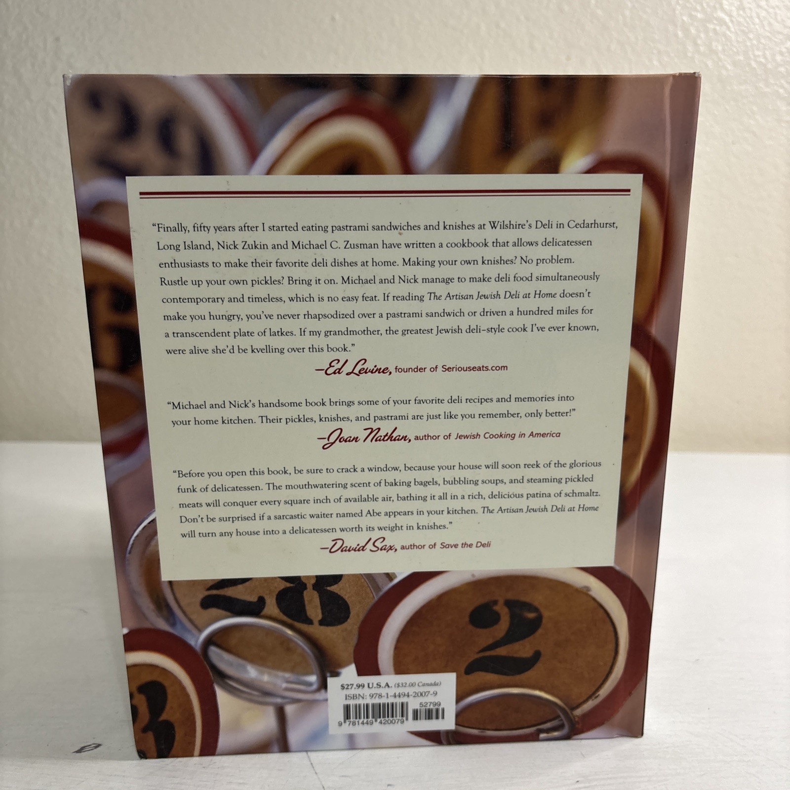 Artisan Jewish Deli at Home by Michael Zusman and Nick Zukin (2013, Hardcover)