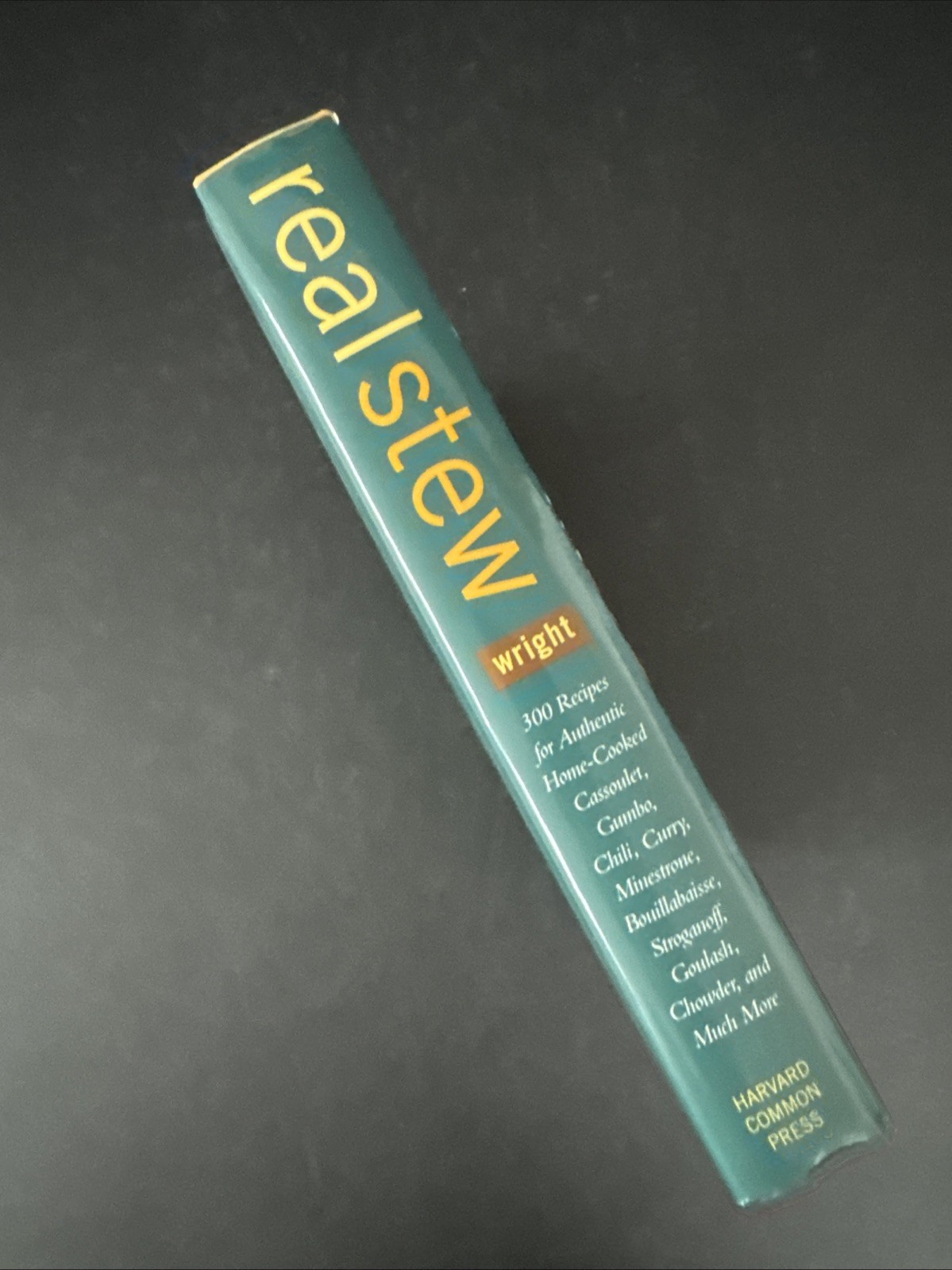 Real Stew Authentic Home-Cooked by Clifford Wright (2002 Hardcover Cookbook)