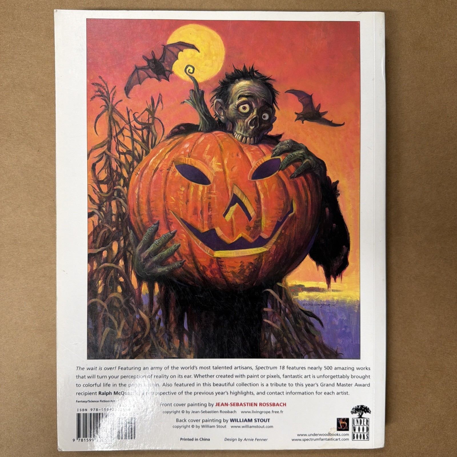 1st Ed. Spectrum 18: The Best in Contemporary Fantastic Art Book Softcover