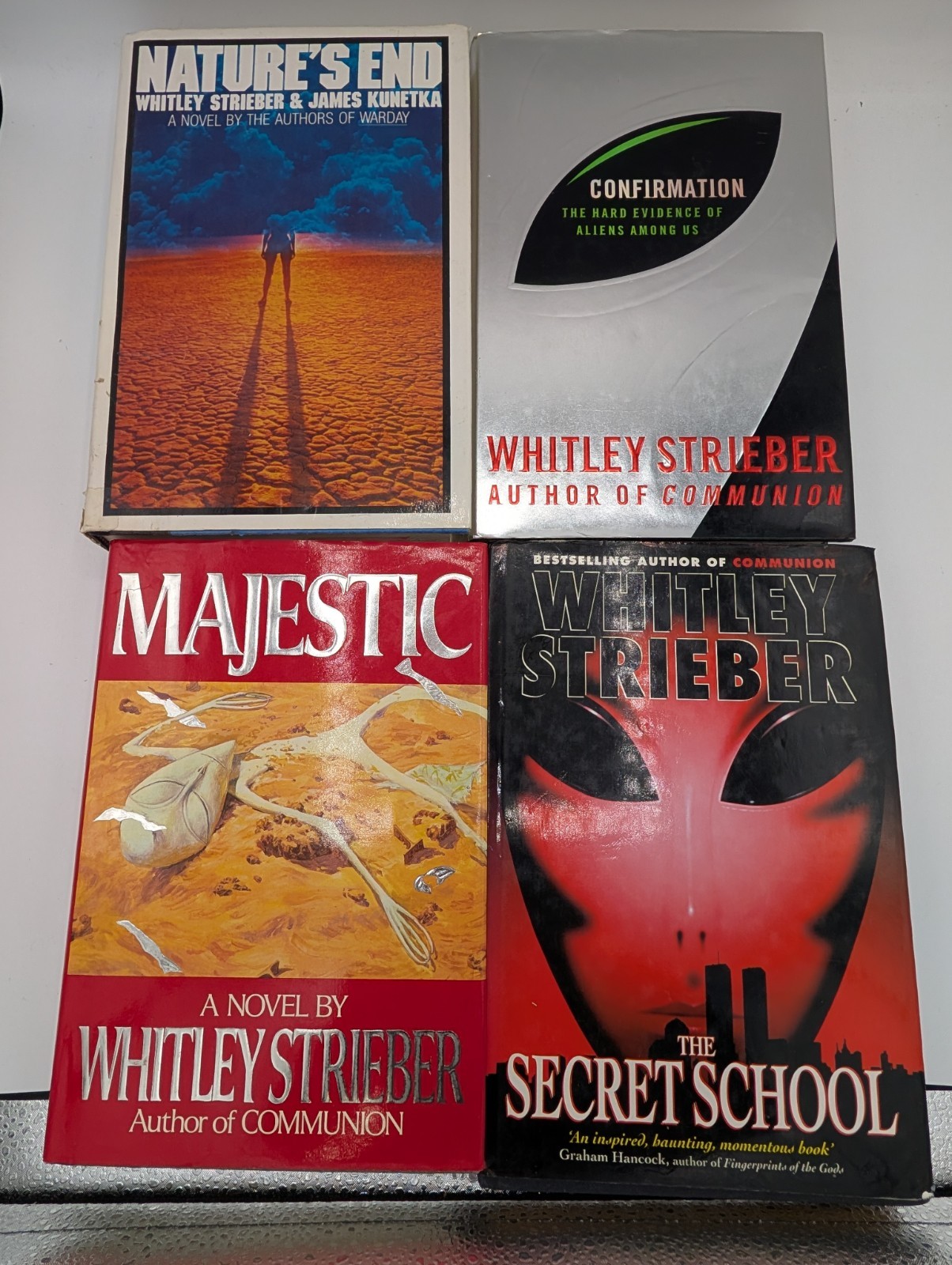 Whitley Strieber 4 Hardcover Book Lot
