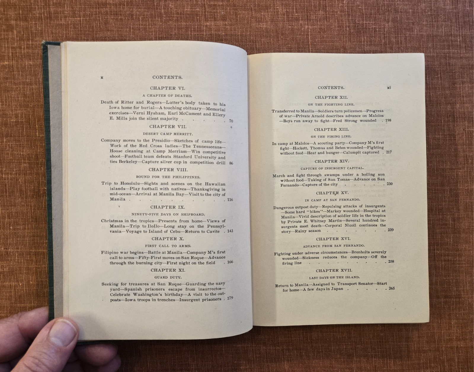 From Iowa to the Philippines – 51st Iowa Volunteers – Span Am War – 1900