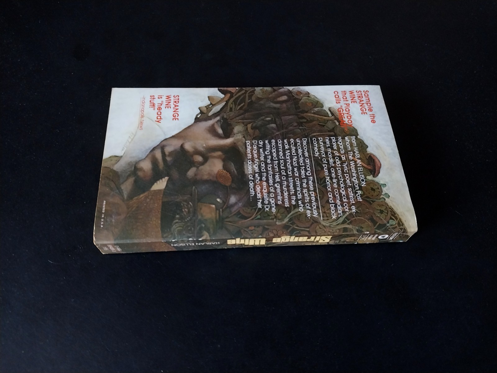 Harlan Ellison – Strange Wine – Warner Books First Printing 1979