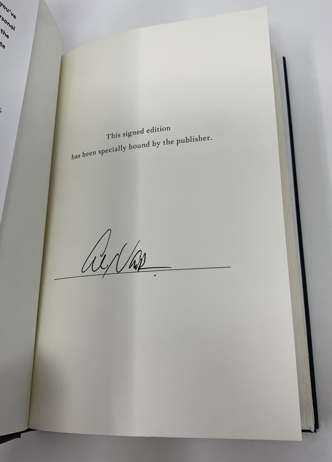 Brothers Alex Van Halen 1st Edition Signed Hardcover Book Autographed