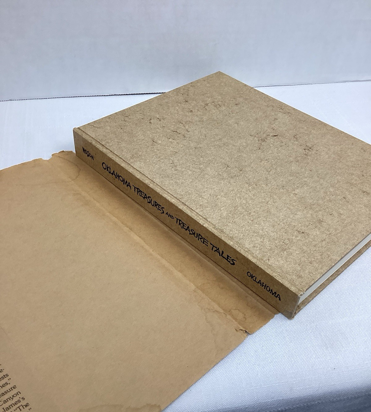 Oklahoma Treasures And Treasure Tales By Steve Wilson Hardcover 1st Edition 1976
