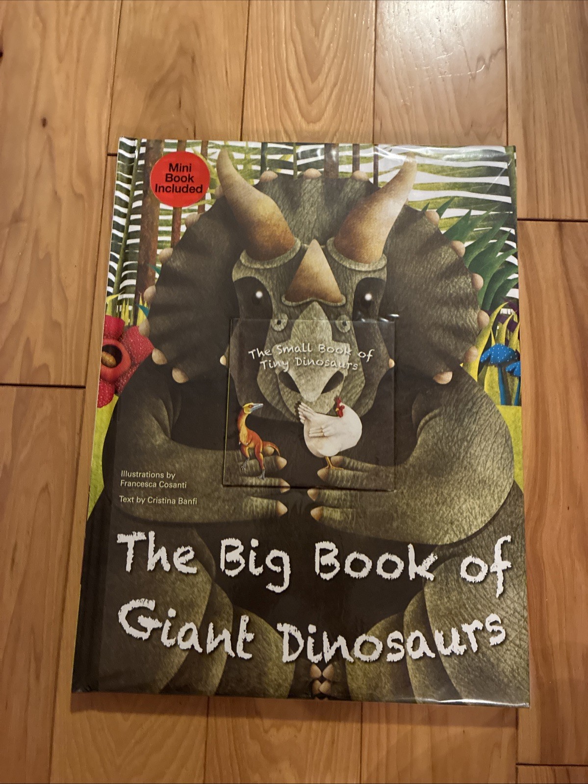 The Big Book of Giant Dinosaurs and the Small Book of Tiny Dinosaurs