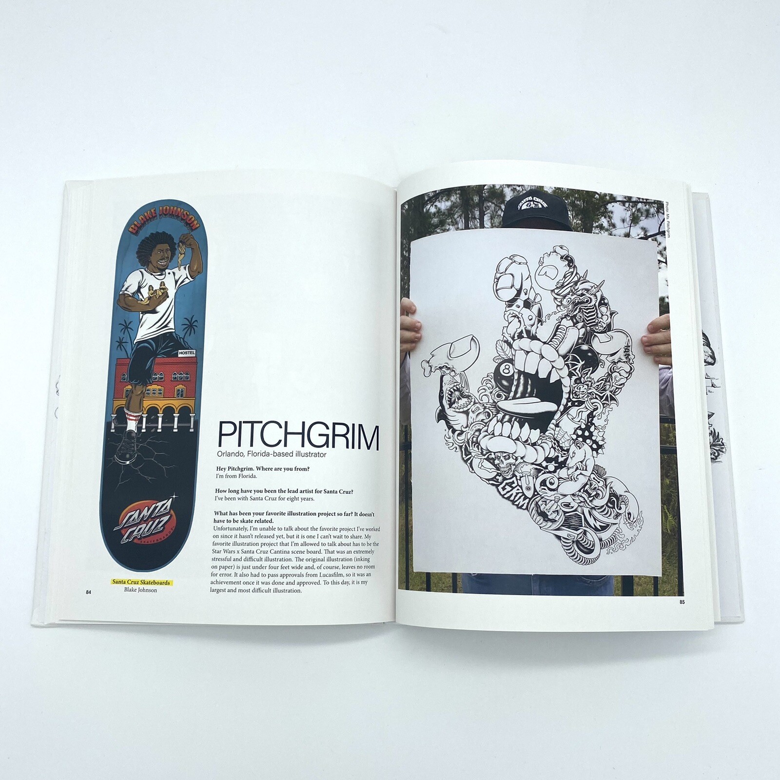 Artisan United Skateboard Illustration And Fine Art Hardcover Book 2022