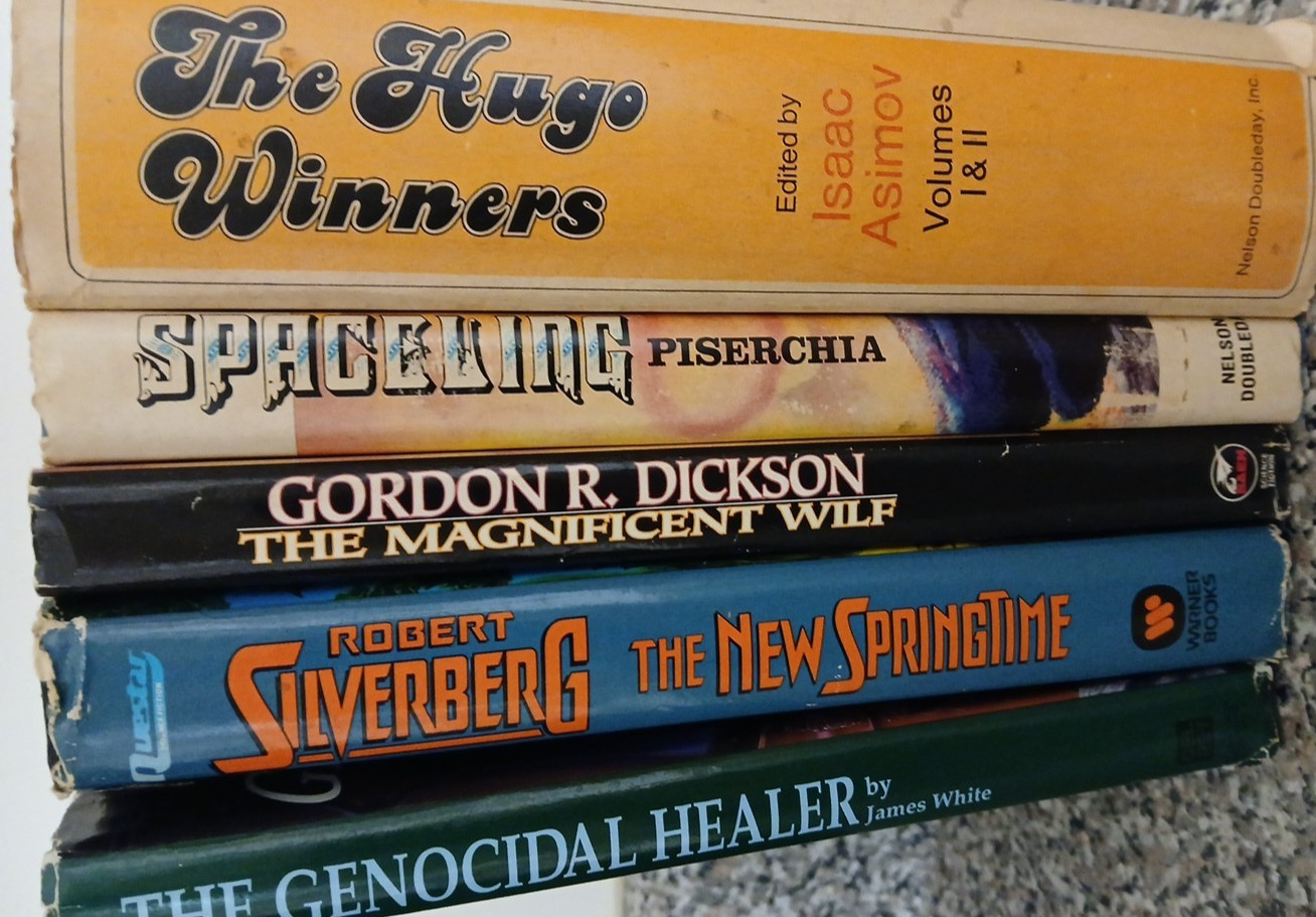 LOT OF SCIENCE FICTION & FANTASY BOOKS-CHOOSE ONE OR SEVERAL FROM 5 HARDBACKS