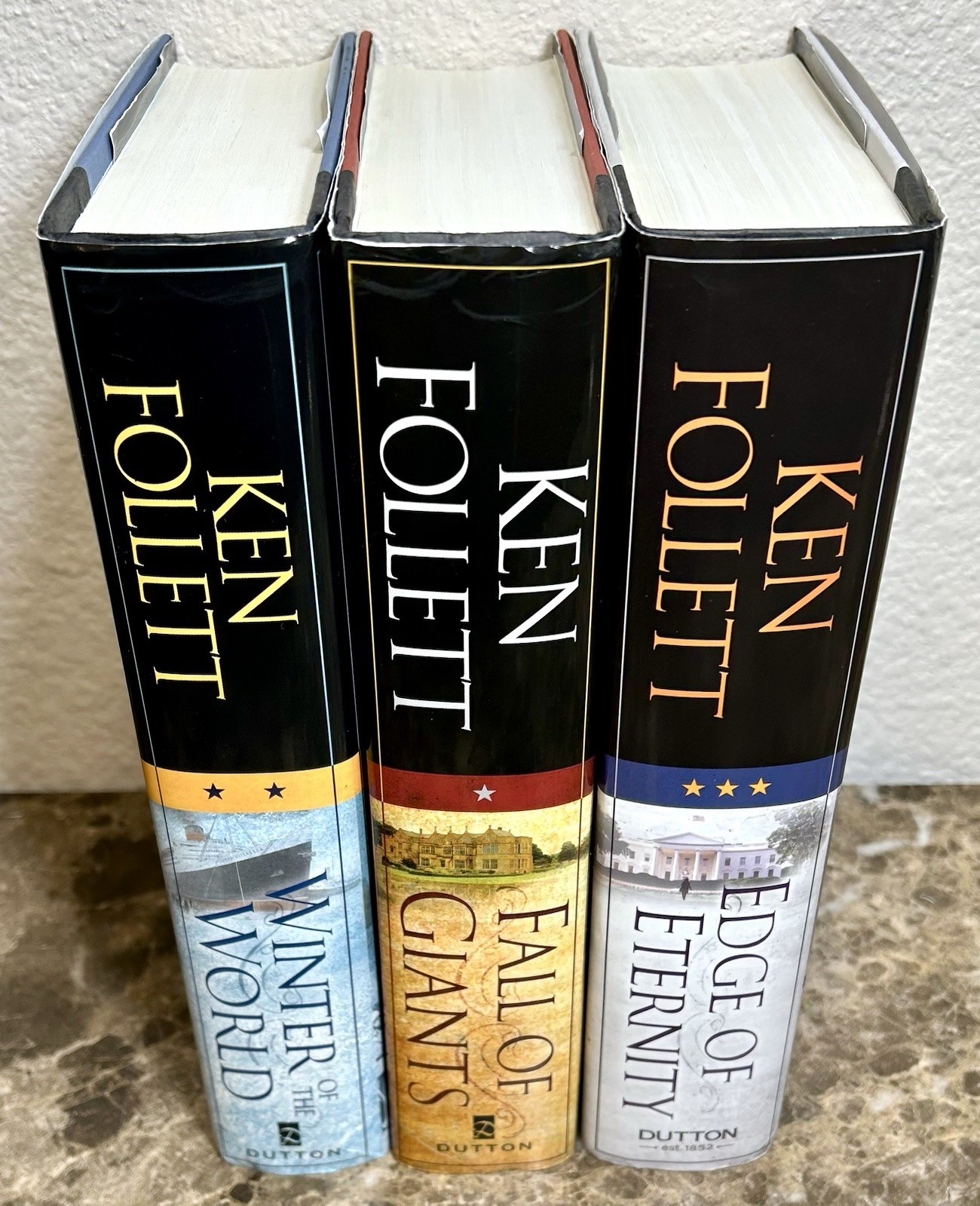 Ken Follett Complete The Century Trilogy Hardcover 1st Edition 1st Printing