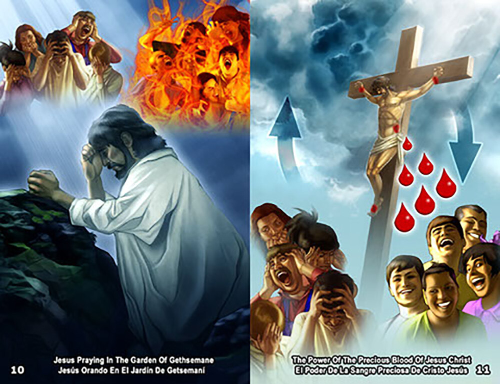 KID’S (Children) Bible Gospel Tracts in English & Spanish, 40 Pack, 20 Pages ea.
