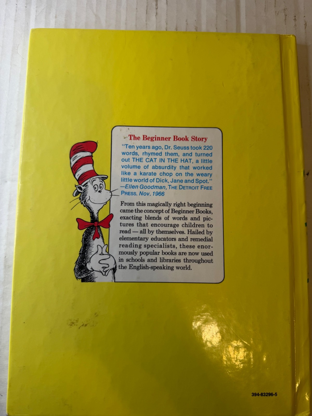 The Cat’s Quizzer Grolier Book Club Edition Hardcover | Vintage 1976 Dr. Seuss