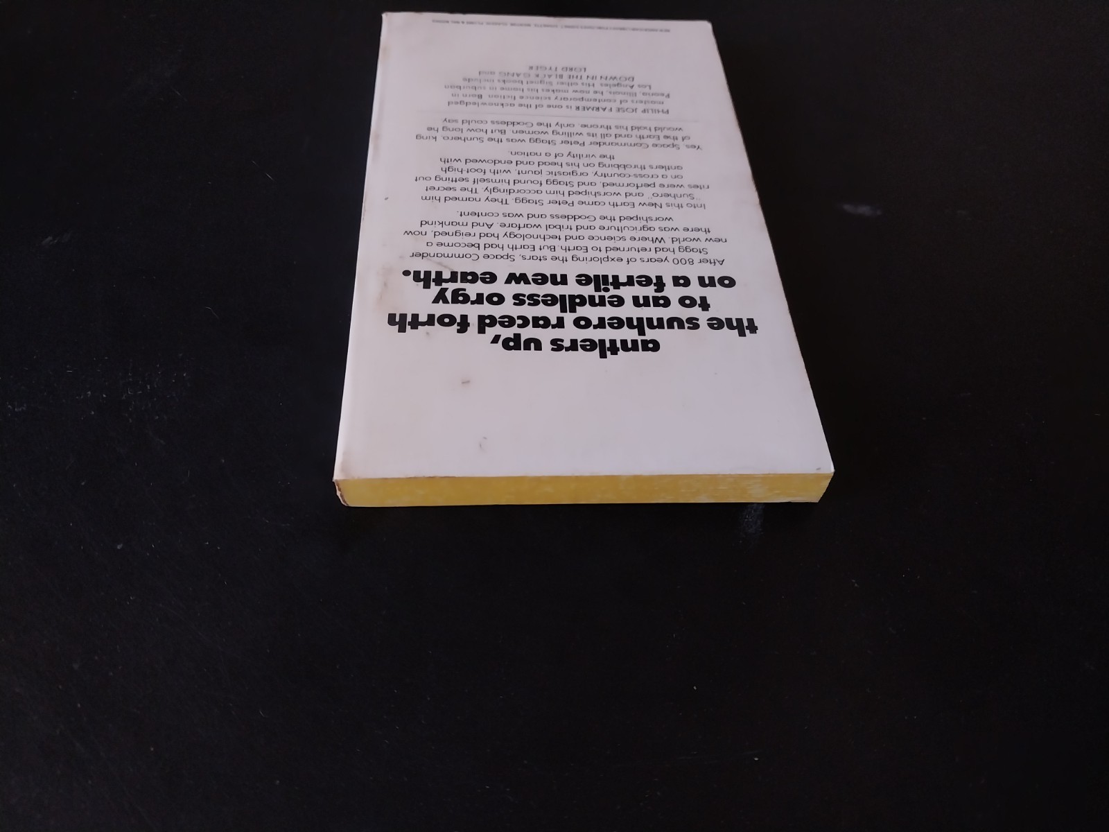 Philip Jose Farmer – Flesh – Signet 3rd Printing