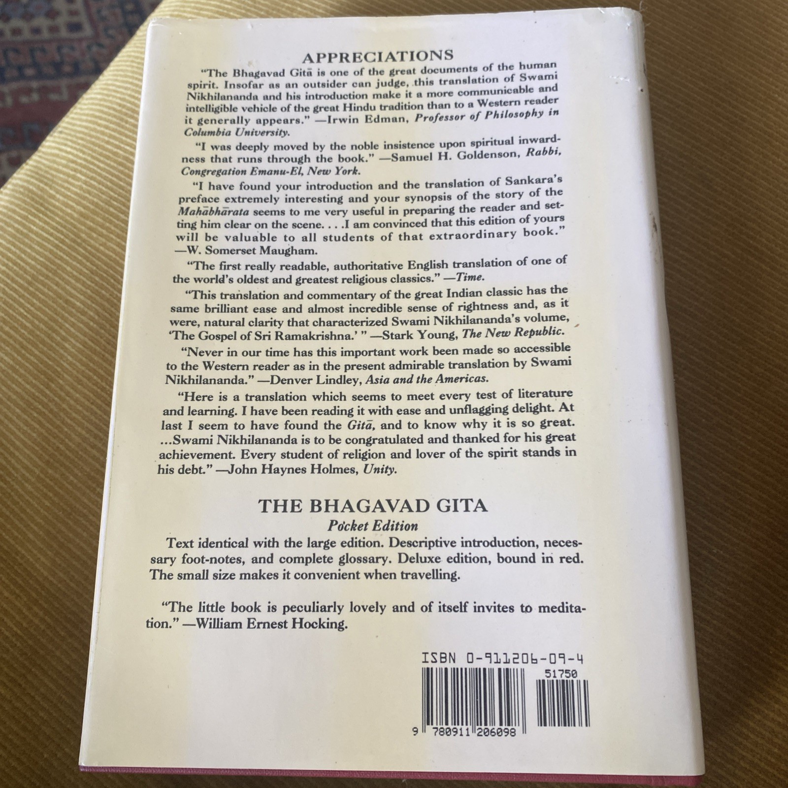 The Bhagavad-Gita