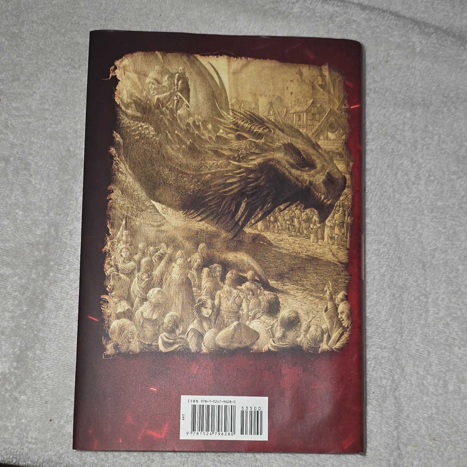 Fire and Blood Hardcover Book by George R. R. Martin, Doug Wheatley – Targaryen…