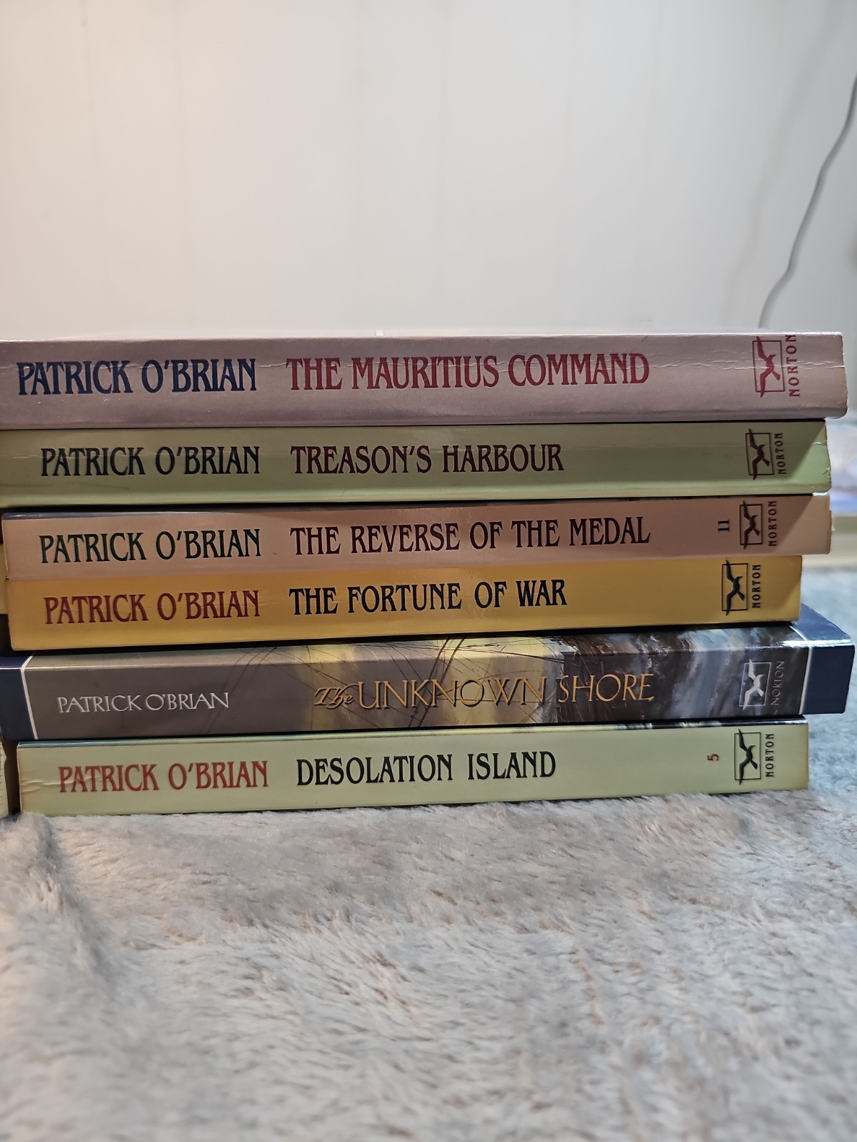 Patrick O’Brian Books lot of 17 Aubrey-Maturin Nautical Sailing British Navy