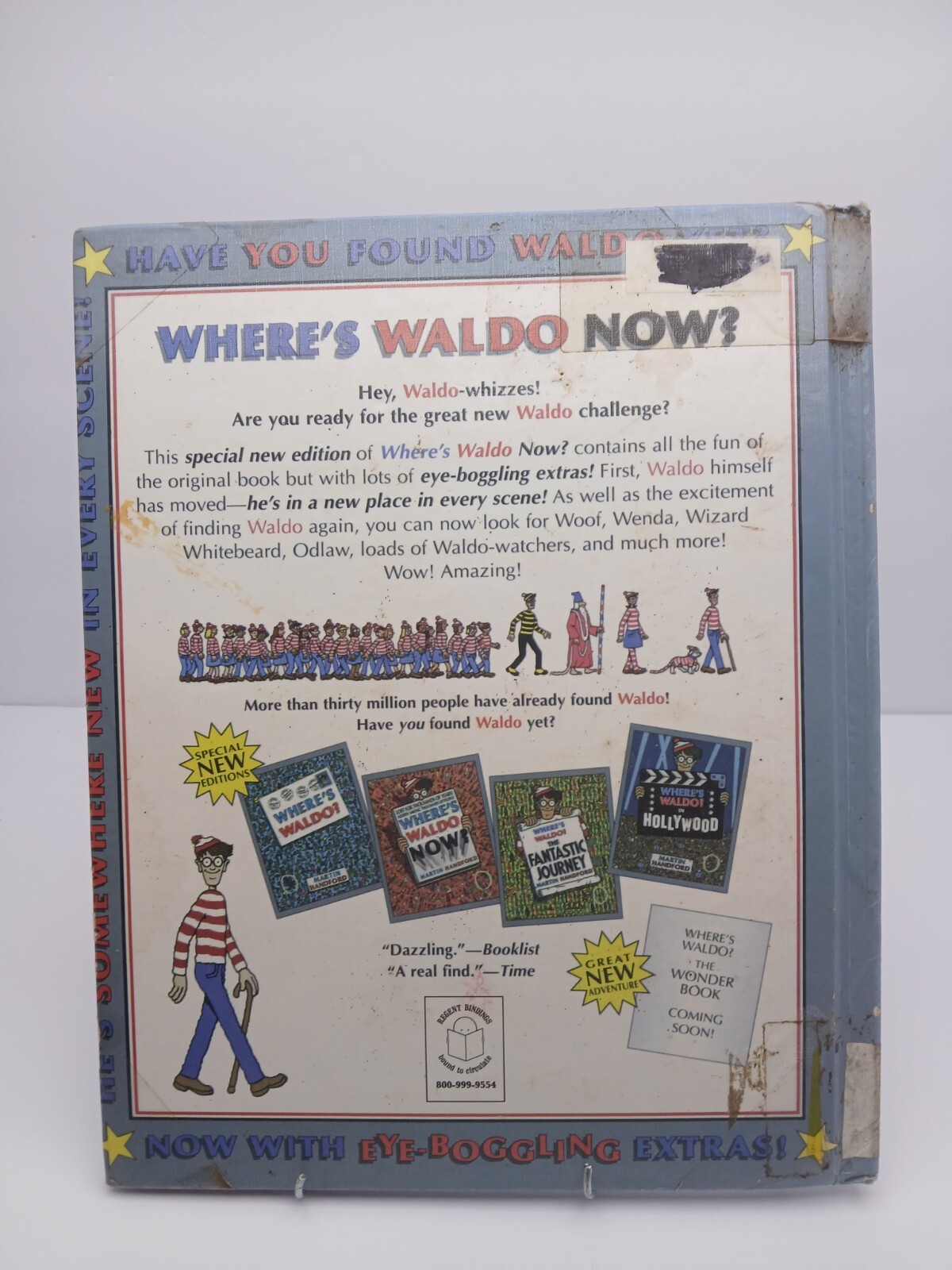Where’s Waldo Now? by Martin Hanford [ISBN 0-7636-0308-2] Pre-Owned Hardcover