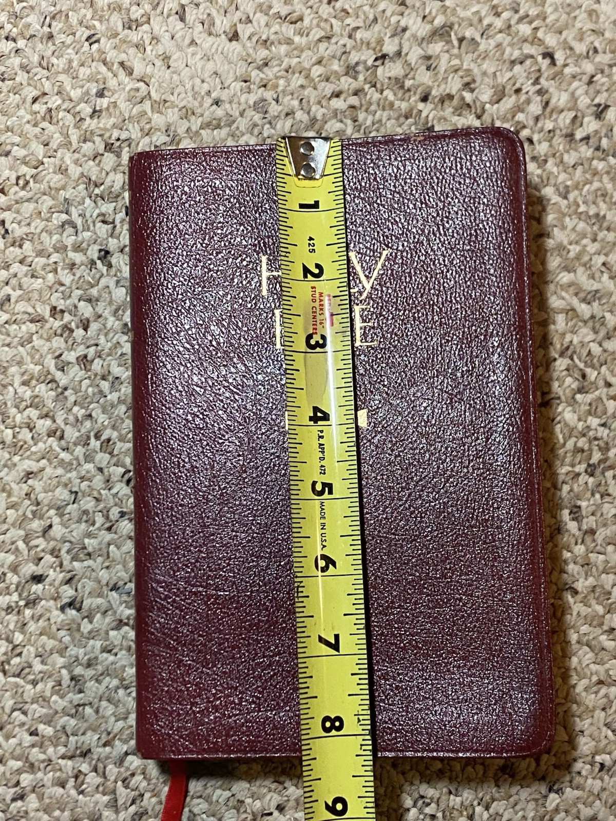 1987 New American Bible Holy Bible Catholic Bible Press 9055NBG Bonded Leather