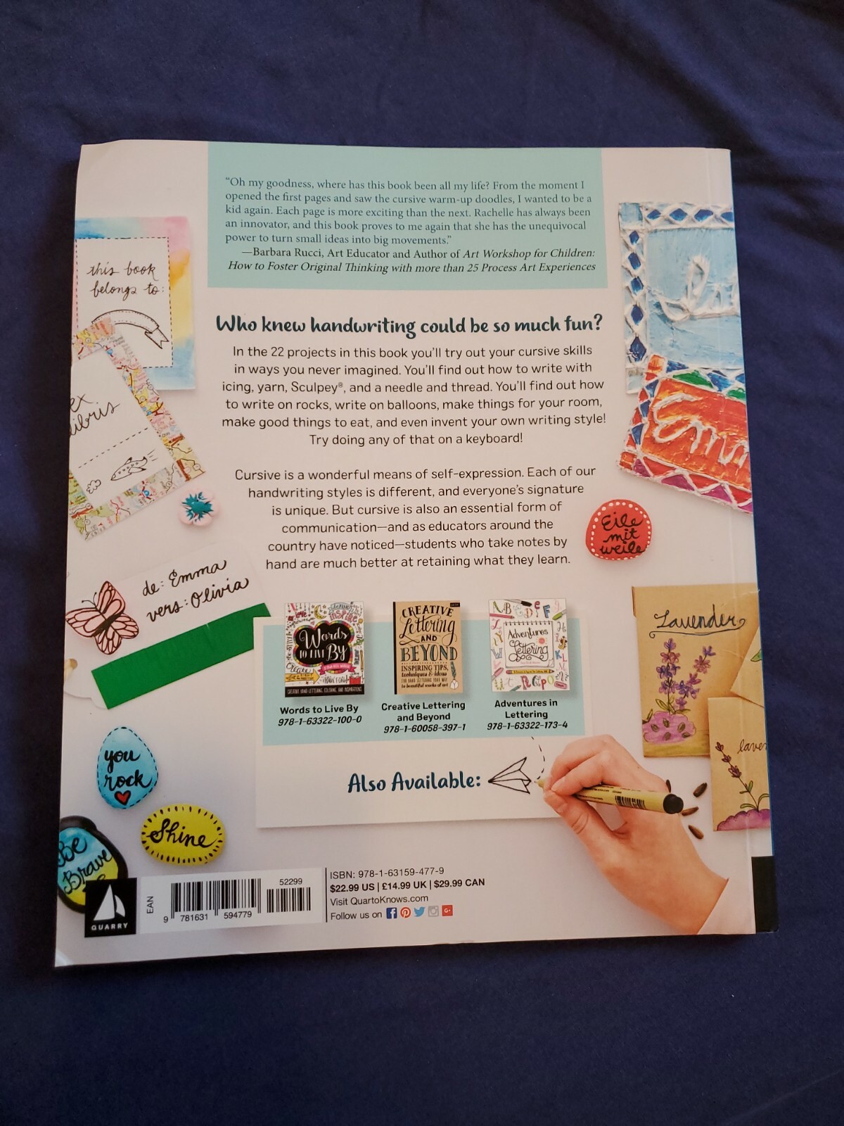 Creative Adventures in Cursive : Write with Glue, String, Markers, Paint, and I…