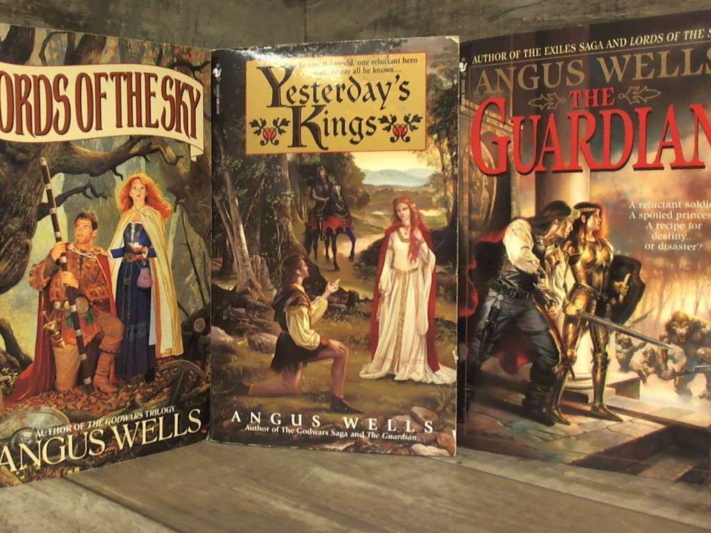 3 Angus Wells Fiction Novels by Angus Wells