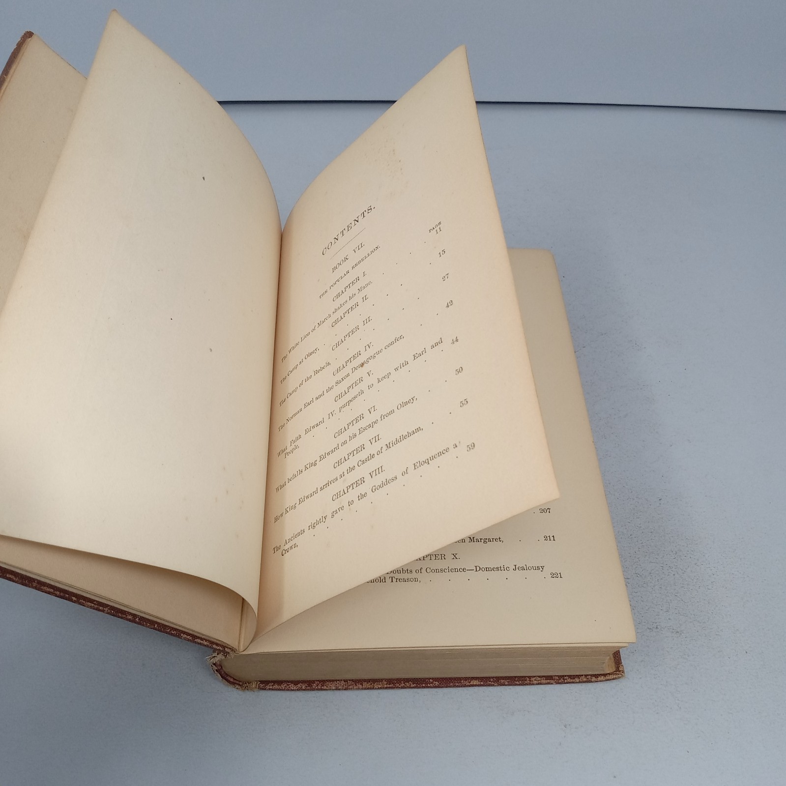 The Last of the Barons: Volume II Rand McNally Hardcover by Edward Bulwer Lytton