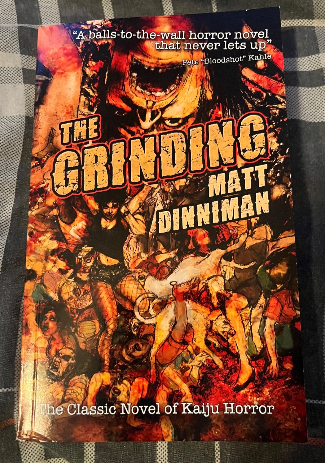 SIGNED The Grinding By Matt Dinniman Author Of Dungeon Crawler Carl