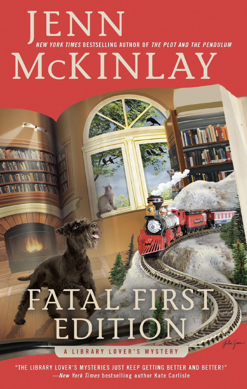 Fatal First Edition (A Library Lover’s Mystery)