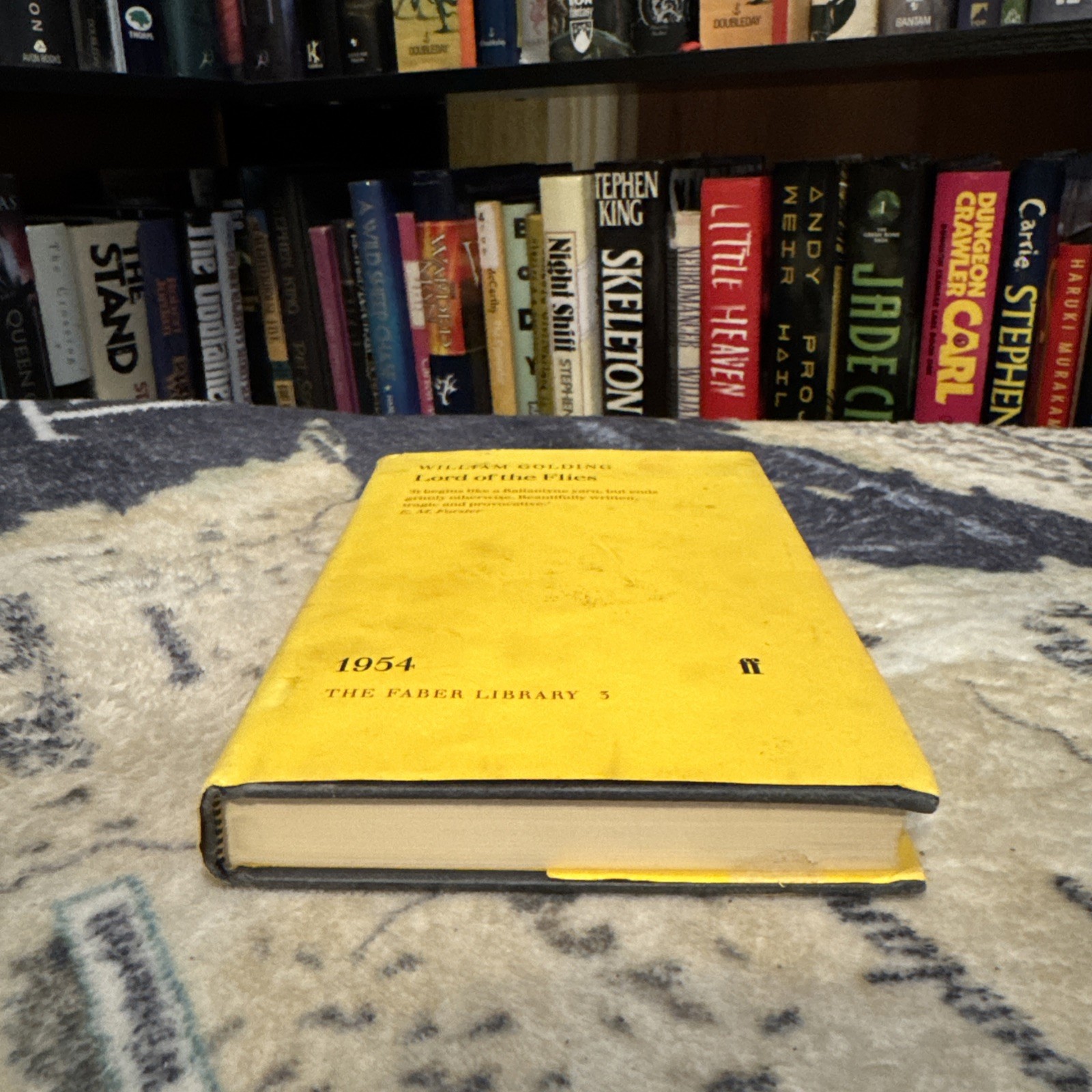 Lord of the Flies – William Golding (HC) Faber First Library Edition/Print, FAIR