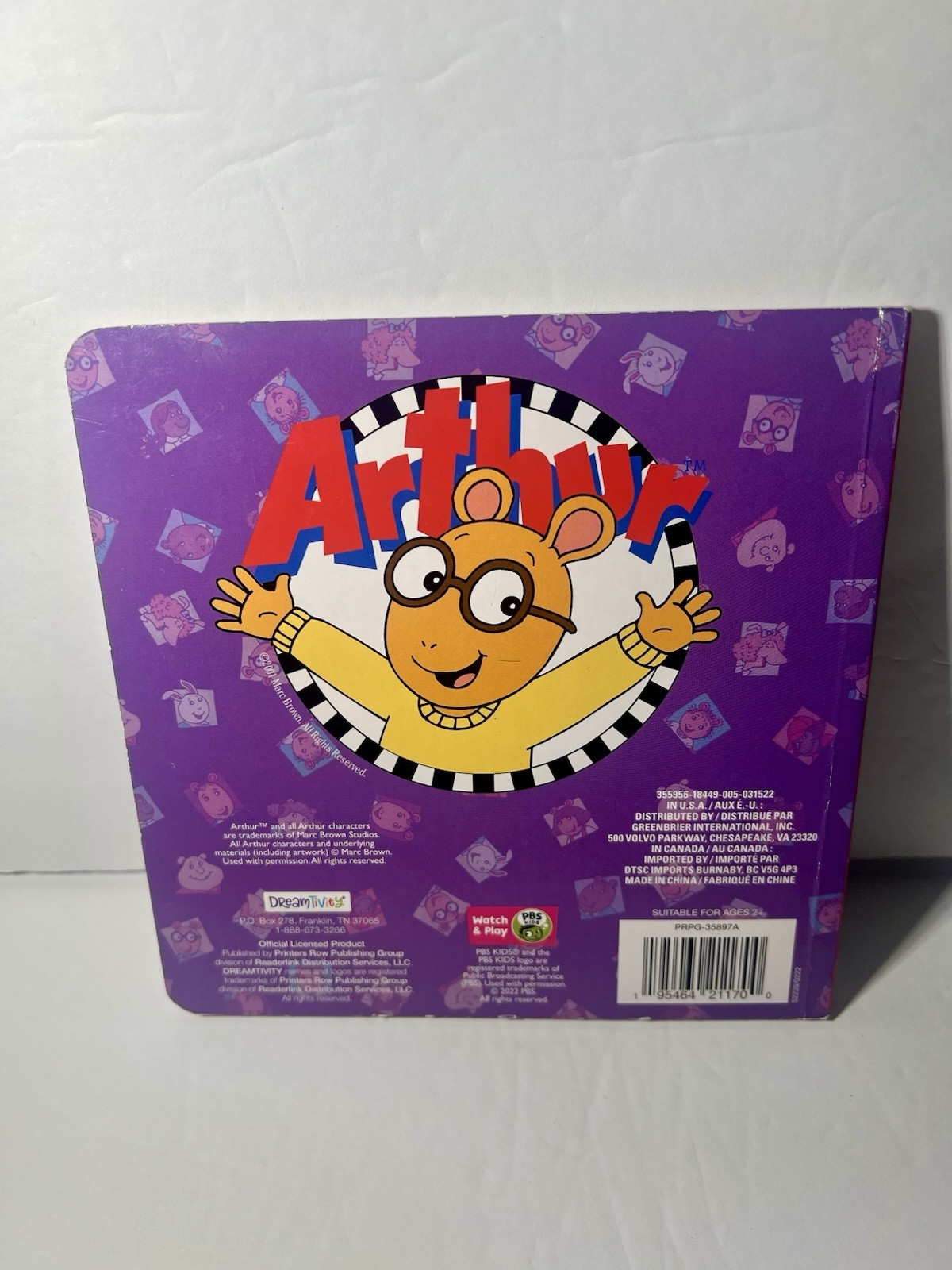DreamTivity PBS Kids Arthur Books “Hula! Who, Me?” and “The Truth Pops Out”