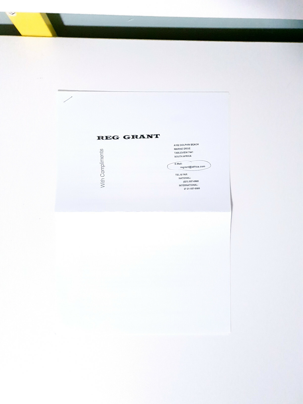 My Restless Spirit! 2008 Signed HC / DJ Book by Reg Grant!