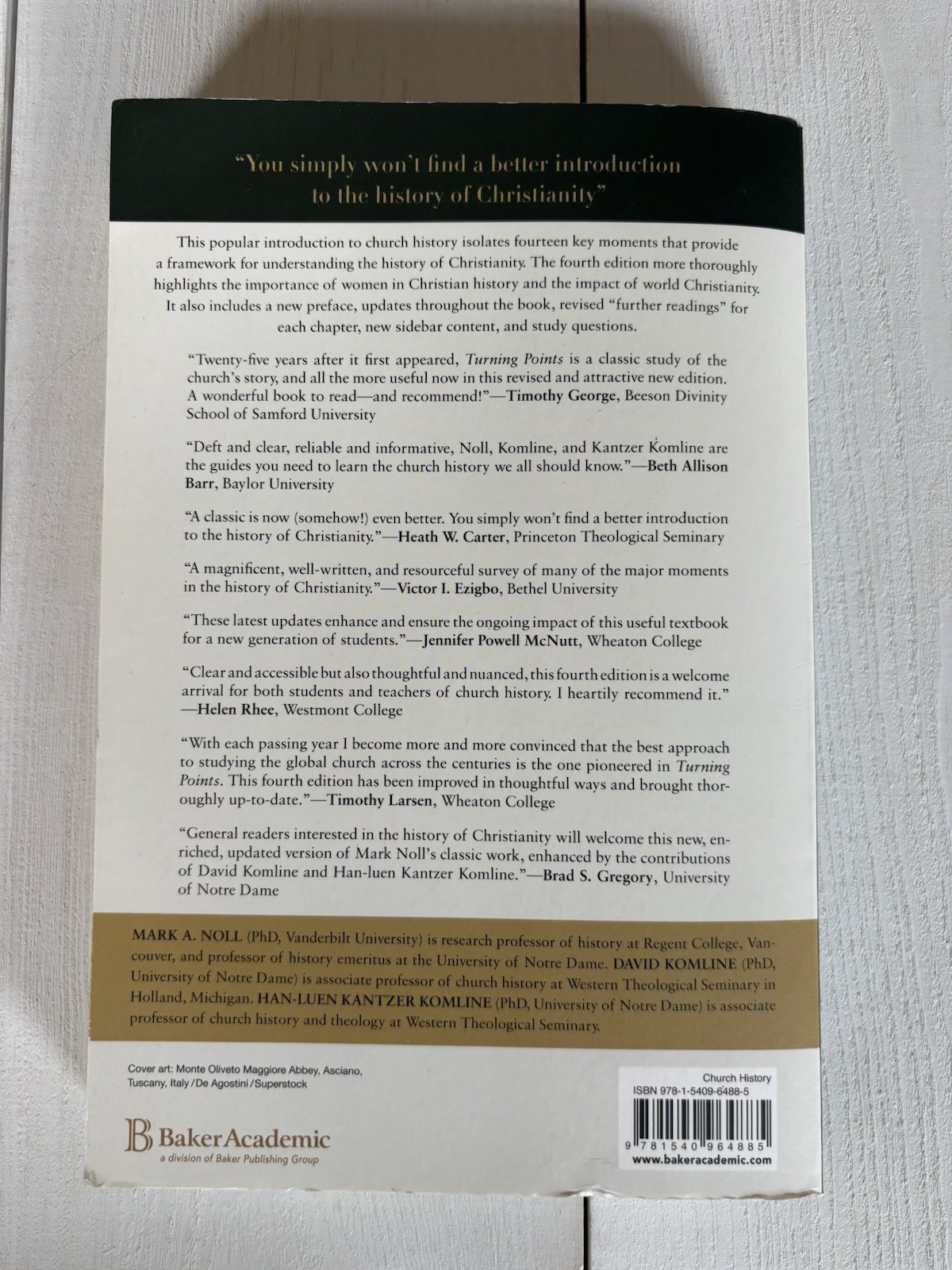 Turning Points : Decisive Moments in the History of Christianity by Mark Noll