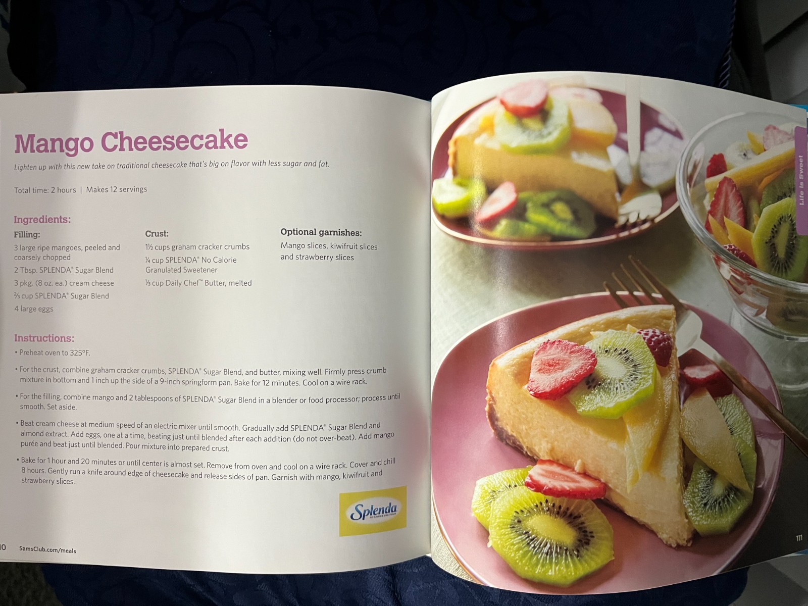 FRESH FAST & FABULOUS 3rd Edition Sam’s Club Cookbook 135 pages NEW