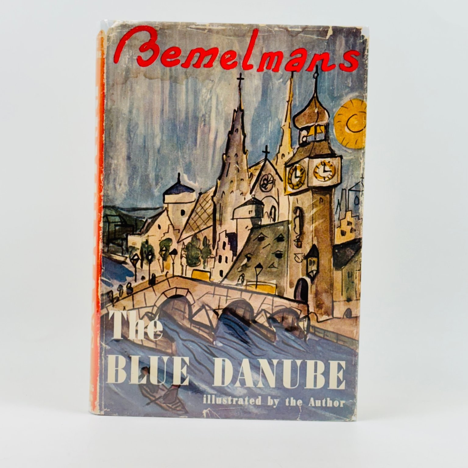 The Blue Danube Ludwig Bemelmans 1945 Second Printing Illustrated Viking Press