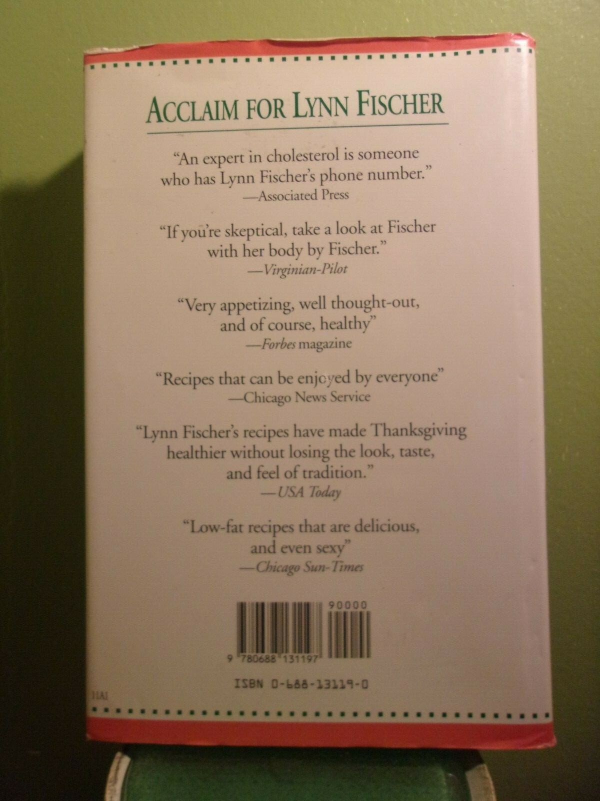 Healthy Indulgences by Lynn Fischer – Hardcover – 374 Pages (1995)