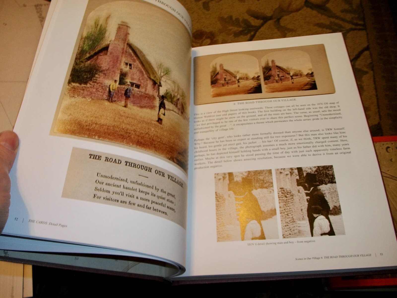 A Village Lost & Found, by Brian May (Queen) & Elena Vidal, Stereo Photos, Case