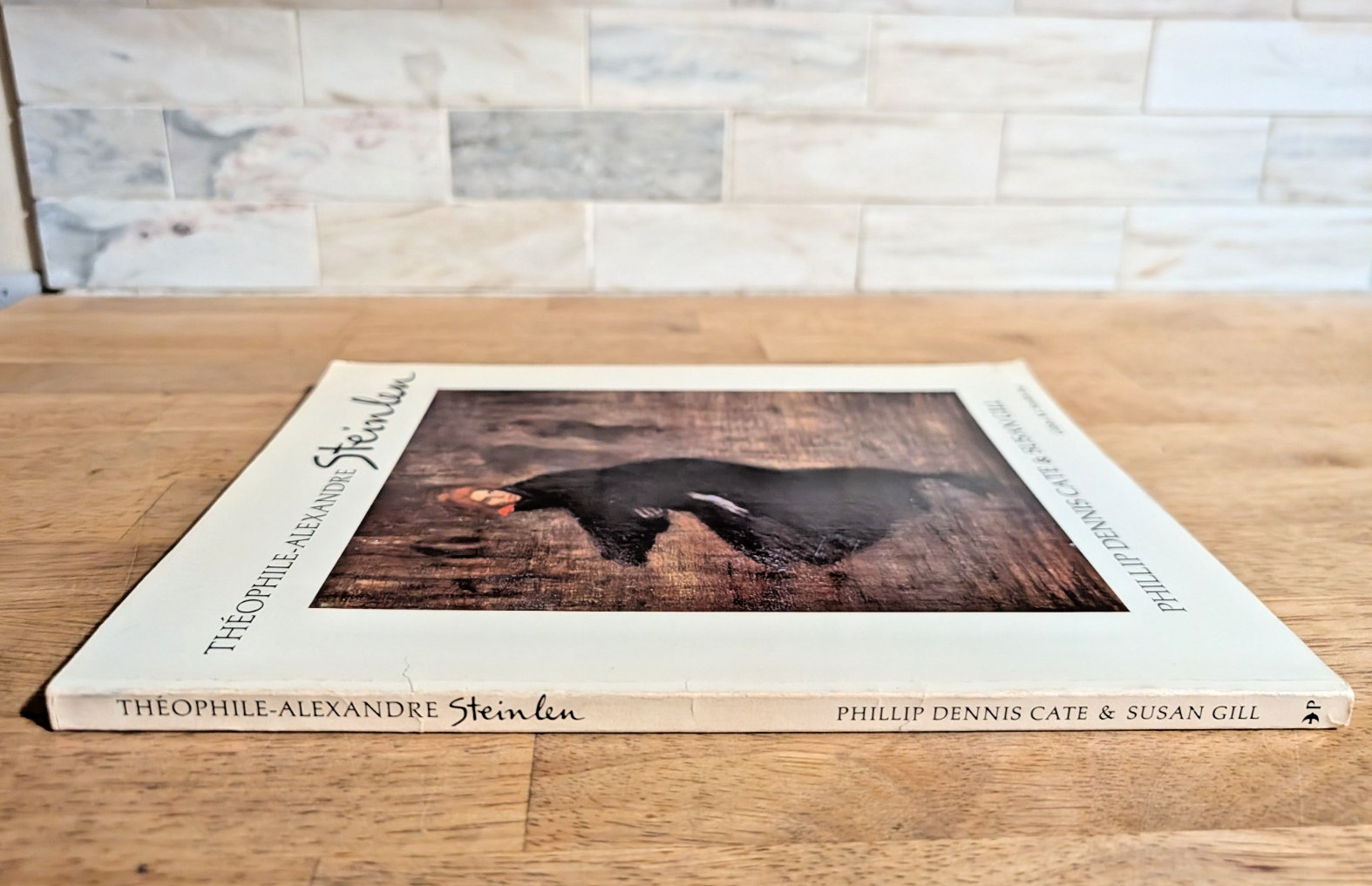 Theophile Alexandre Steinlen Fine Art Book Illustrated Exhibition Catalog