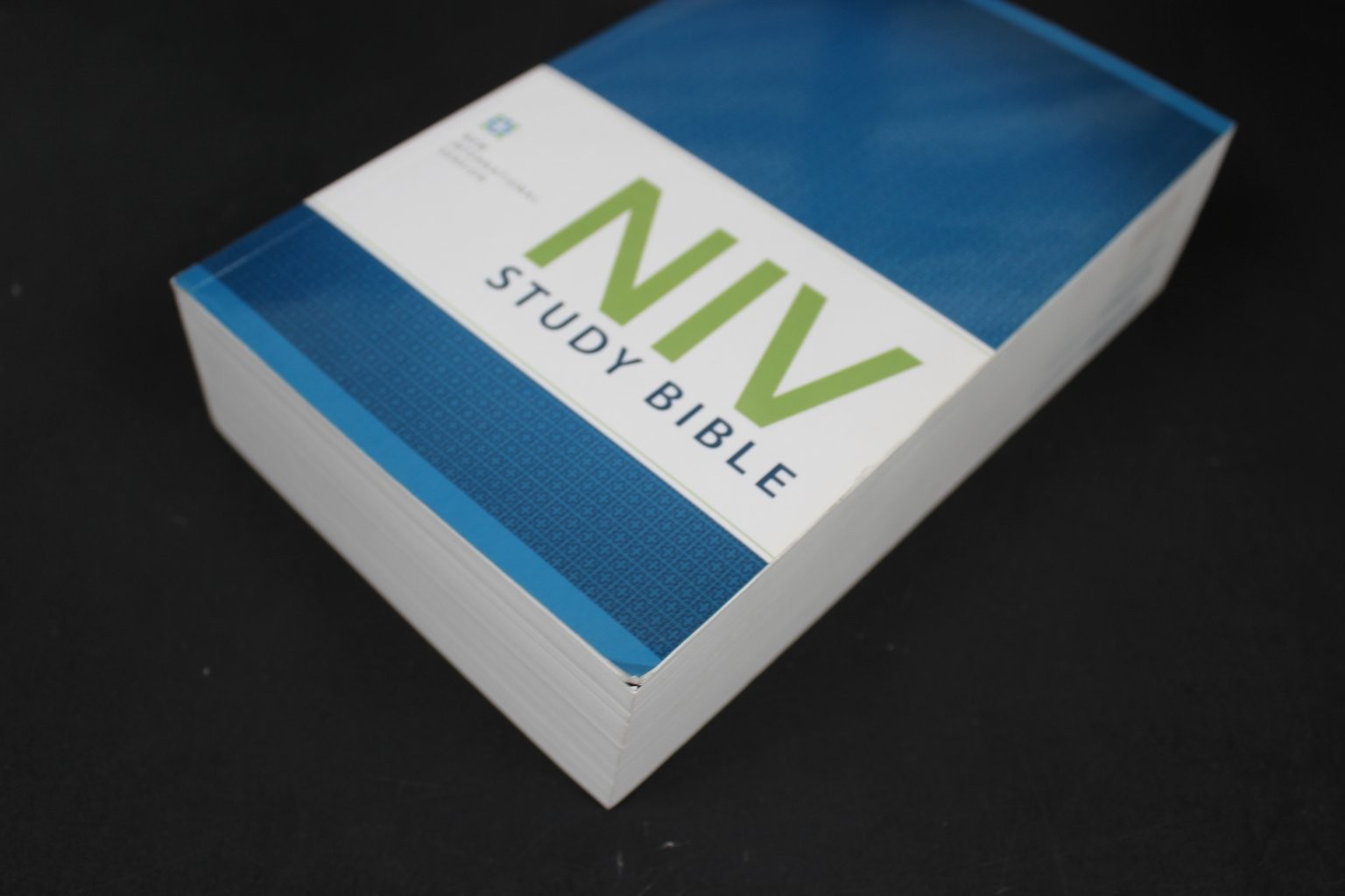 NIV Study Bible New International Version 2011 Zondervan Blue Paperback PB
