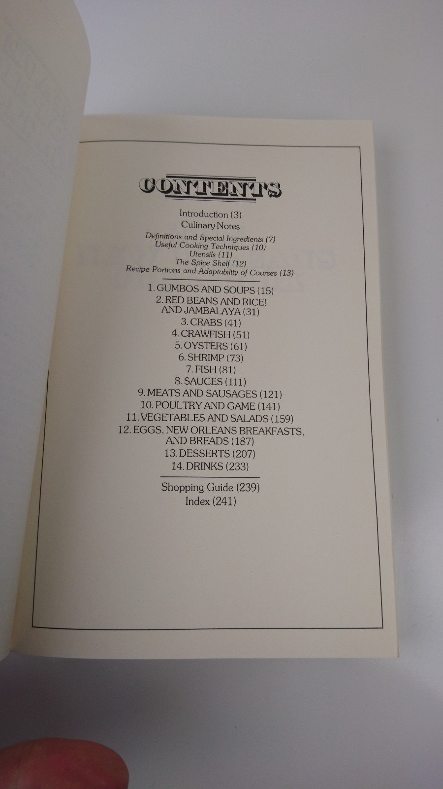 VTG 1994 The New Orleans Cookbook New Orleans LA